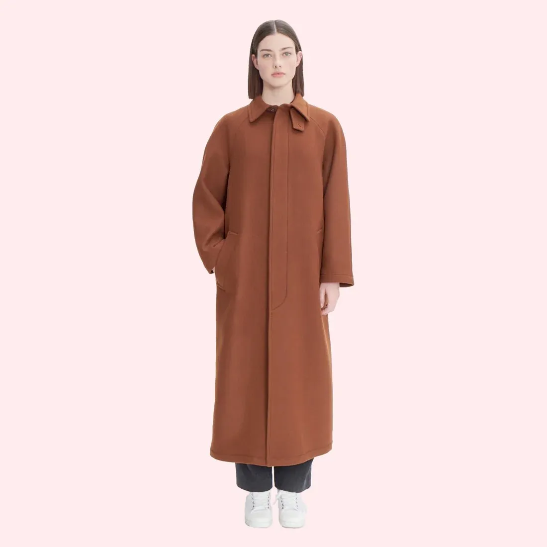 A.P.C - Manteau Gaia - Cognac