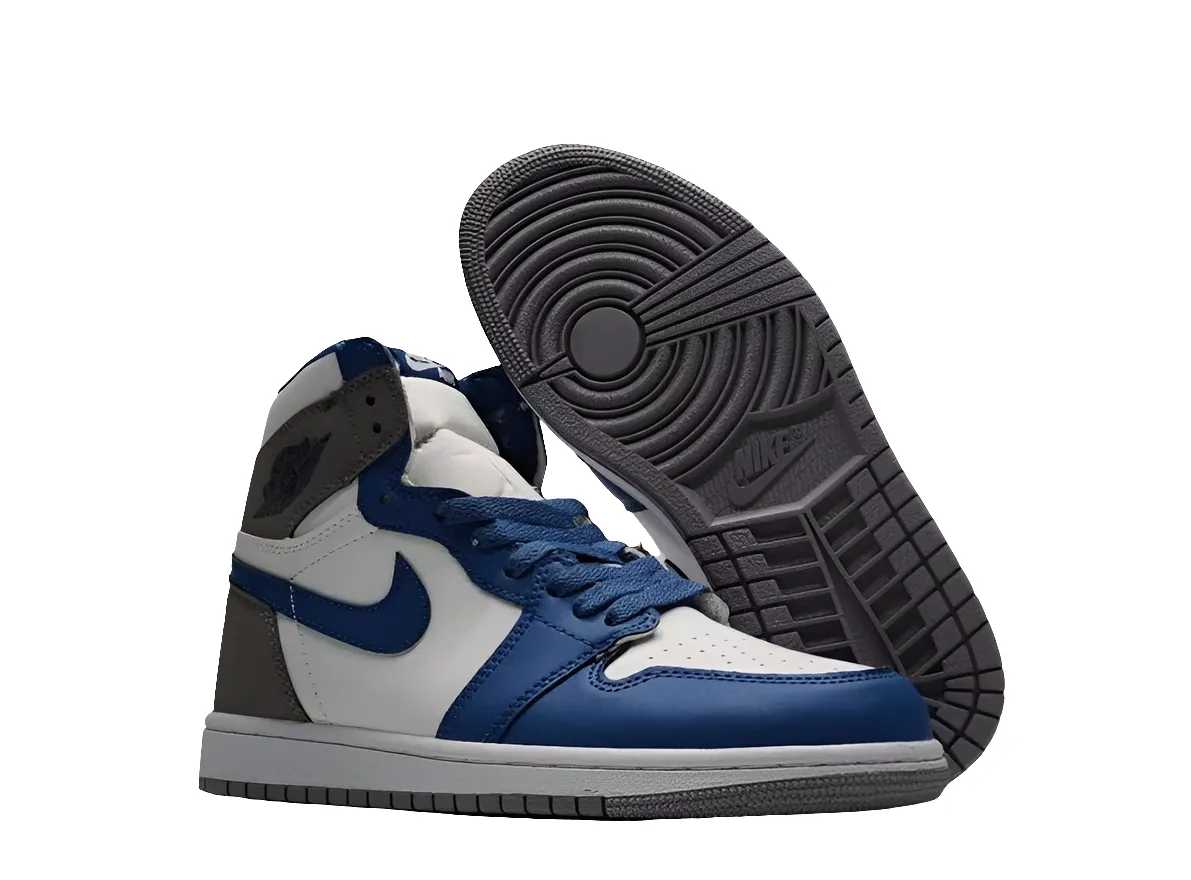 Baskets air Jordan 1 Retro High OG True Blue (PS)