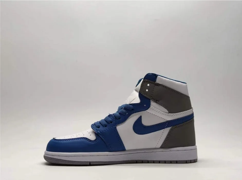 Baskets air Jordan 1 Retro High OG True Blue (PS)