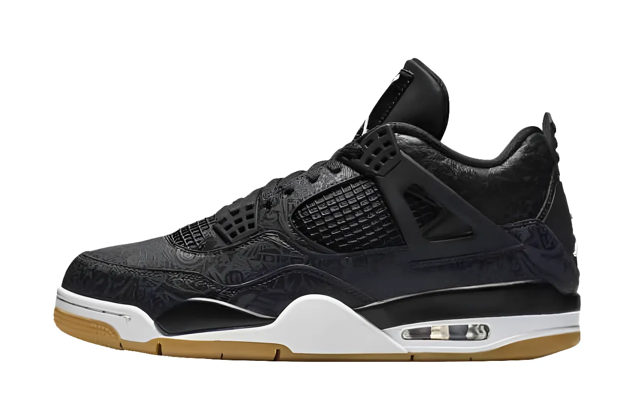 Baskets air Jordan 4 Retro-Laser Black Gum