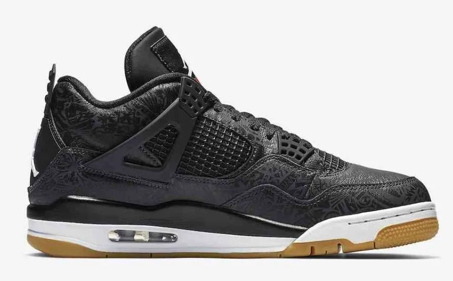 Baskets air Jordan 4 Retro-Laser Black Gum