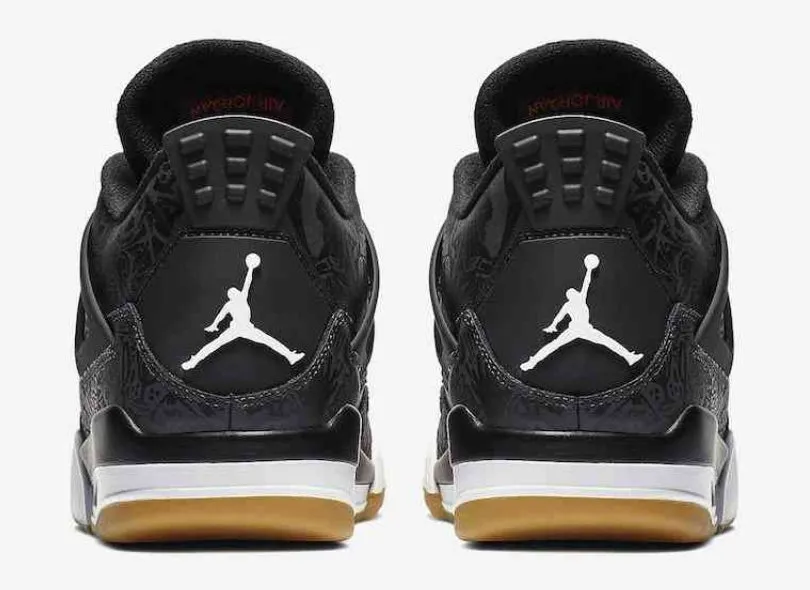 Baskets air Jordan 4 Retro-Laser Black Gum