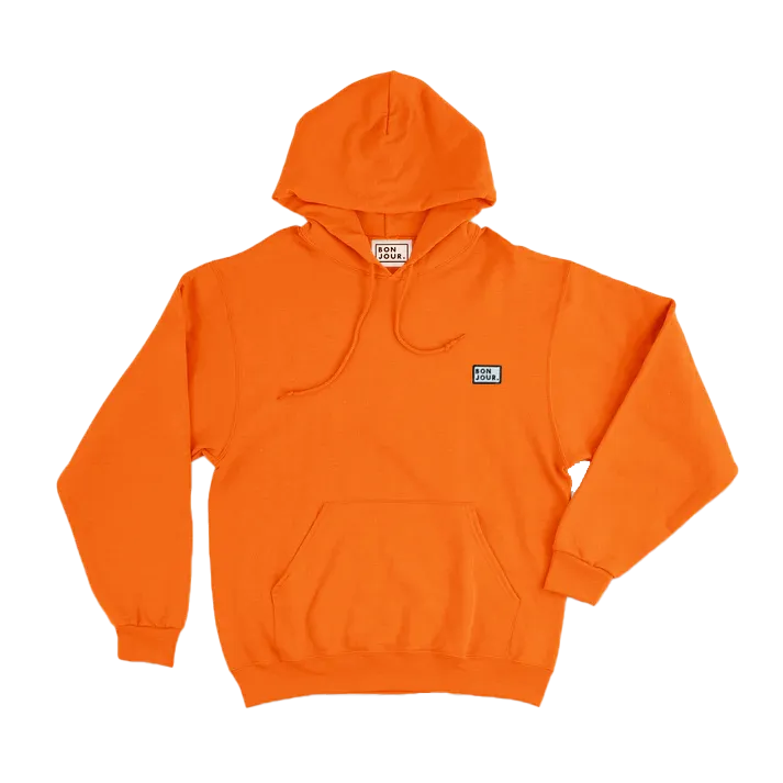 Bonjour. Le Hoodie Mandarine