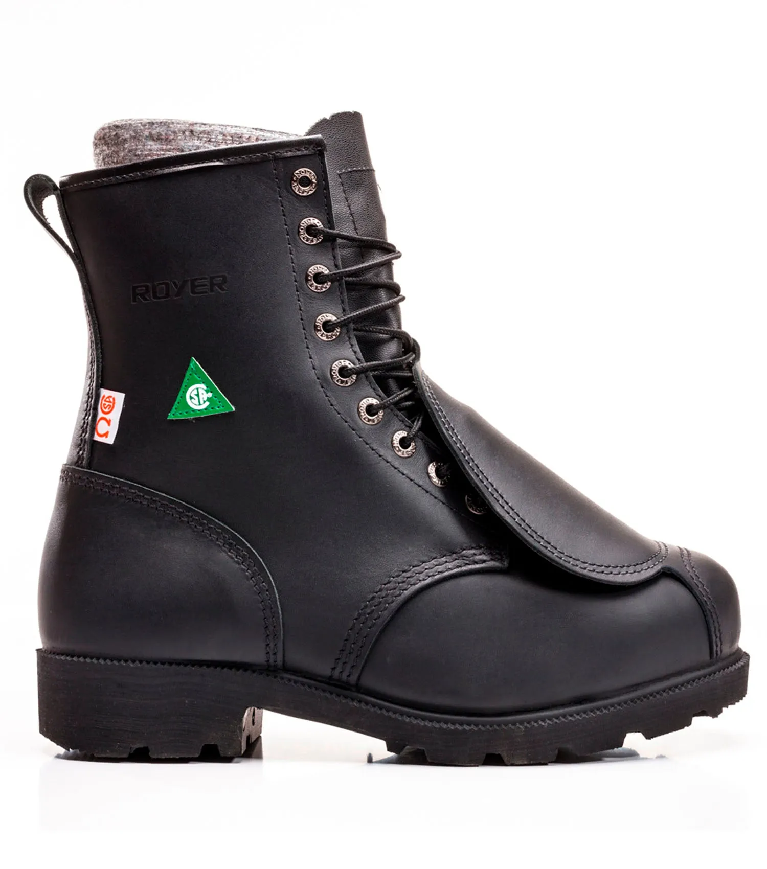 Bottes de travail 8 7945TR en cuir - Royer