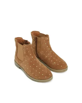 Bottes - Lola beige en 100% daim