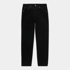 Carhartt Wip . Newel Pant Cord . Black — Le Shop Nîmes