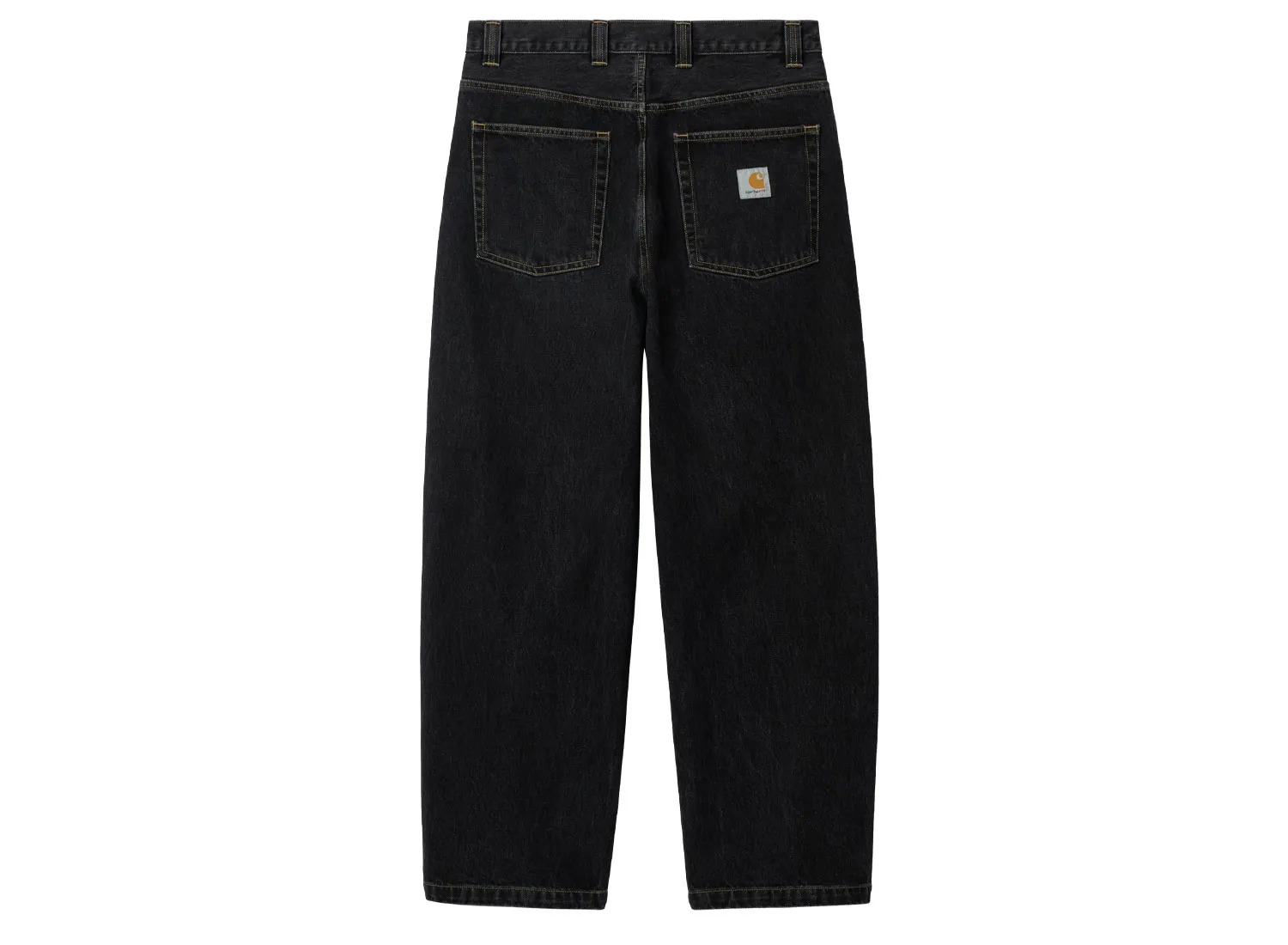 Carhartt WIP Brandon Pant Black Stone Washed