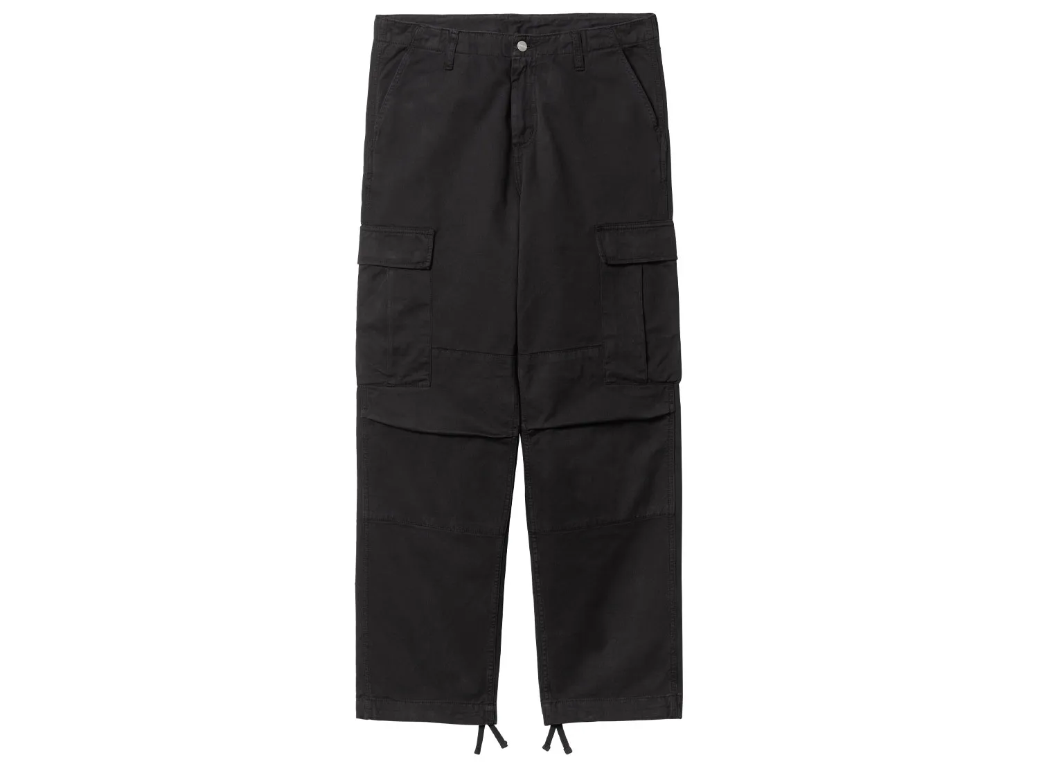 Carhartt WIP Regular Cargo Pant Black Garment Dyed