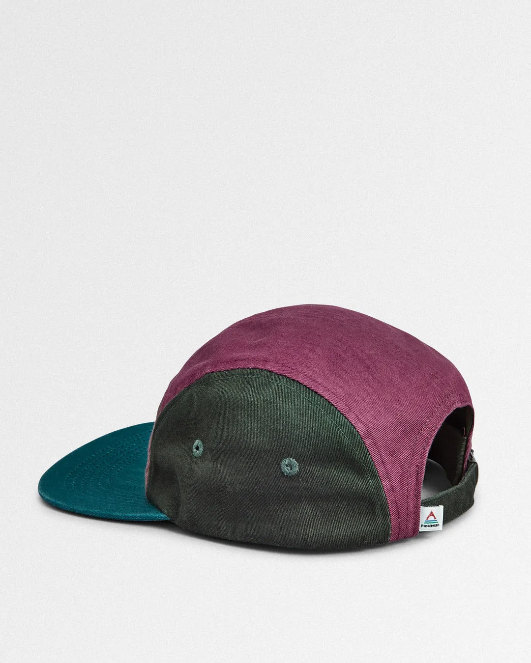 Casquette 5 Panneaux Recyclée Fixie - Grape Multi