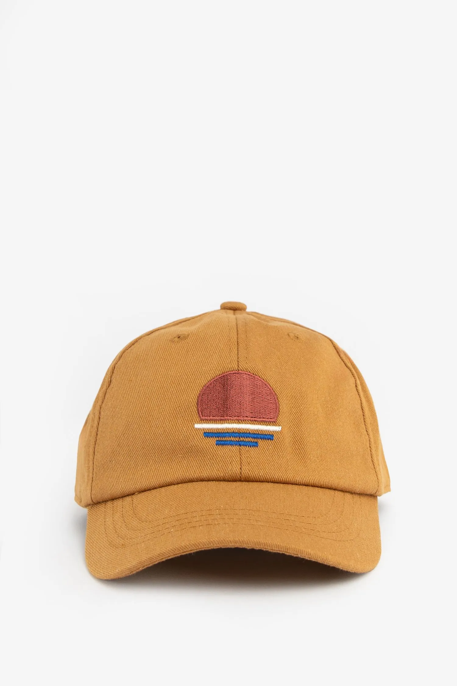 Casquette avec broderie - marron