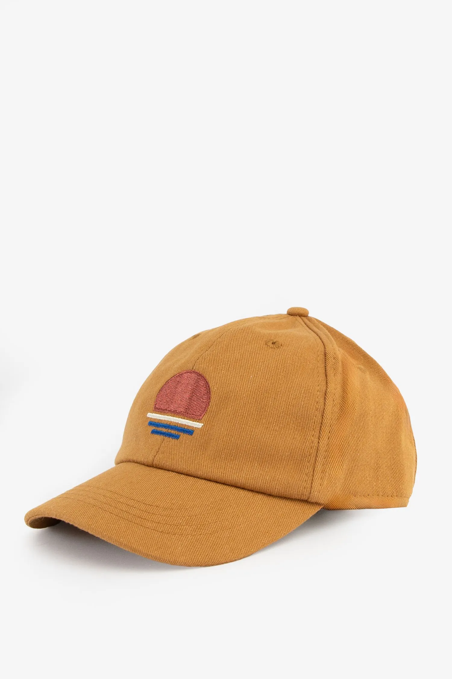 Casquette avec broderie - marron