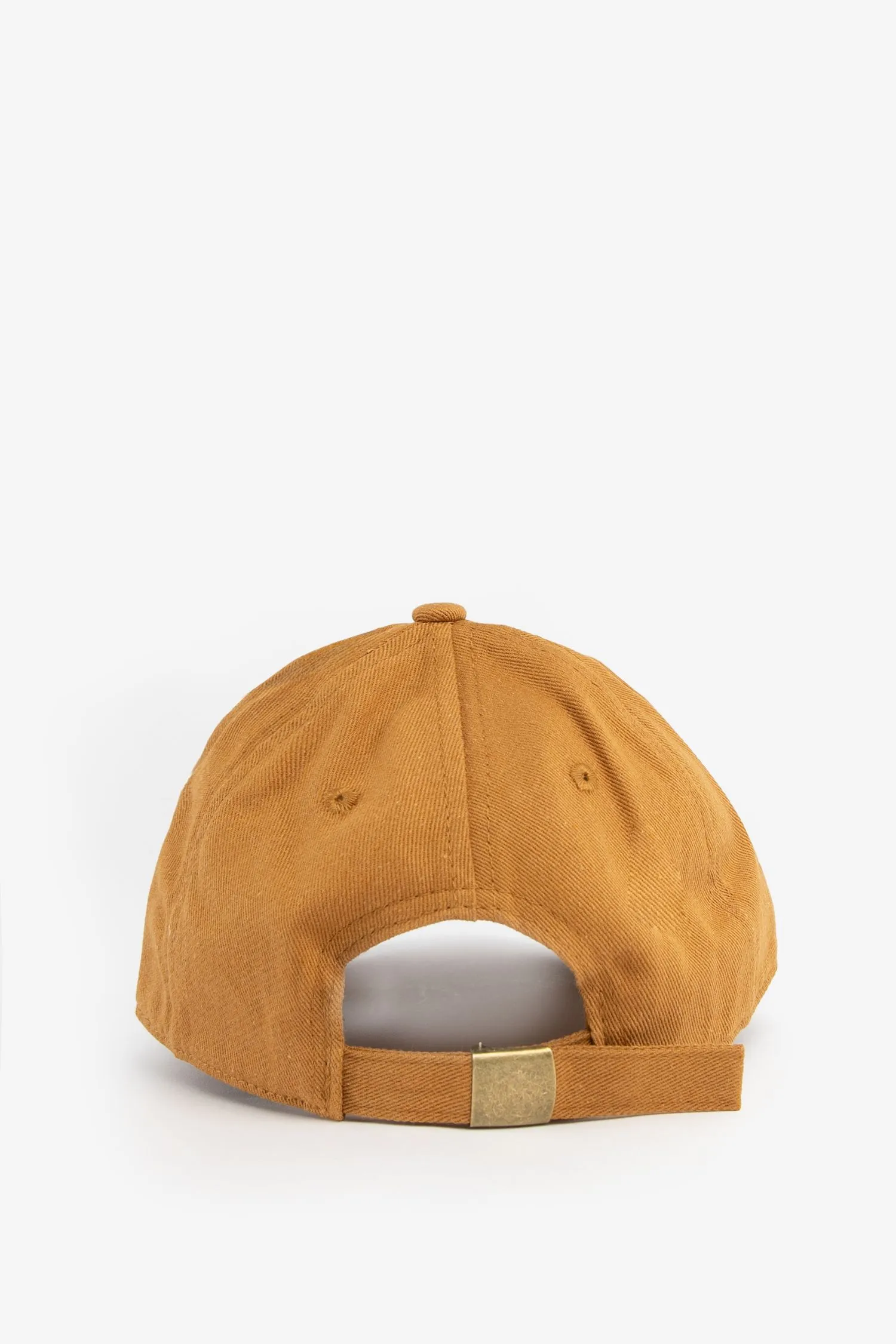 Casquette avec broderie - marron