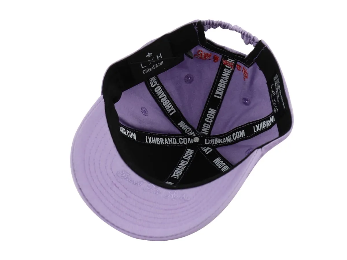 Casquette Bébé  Héritage  Coton Lilas