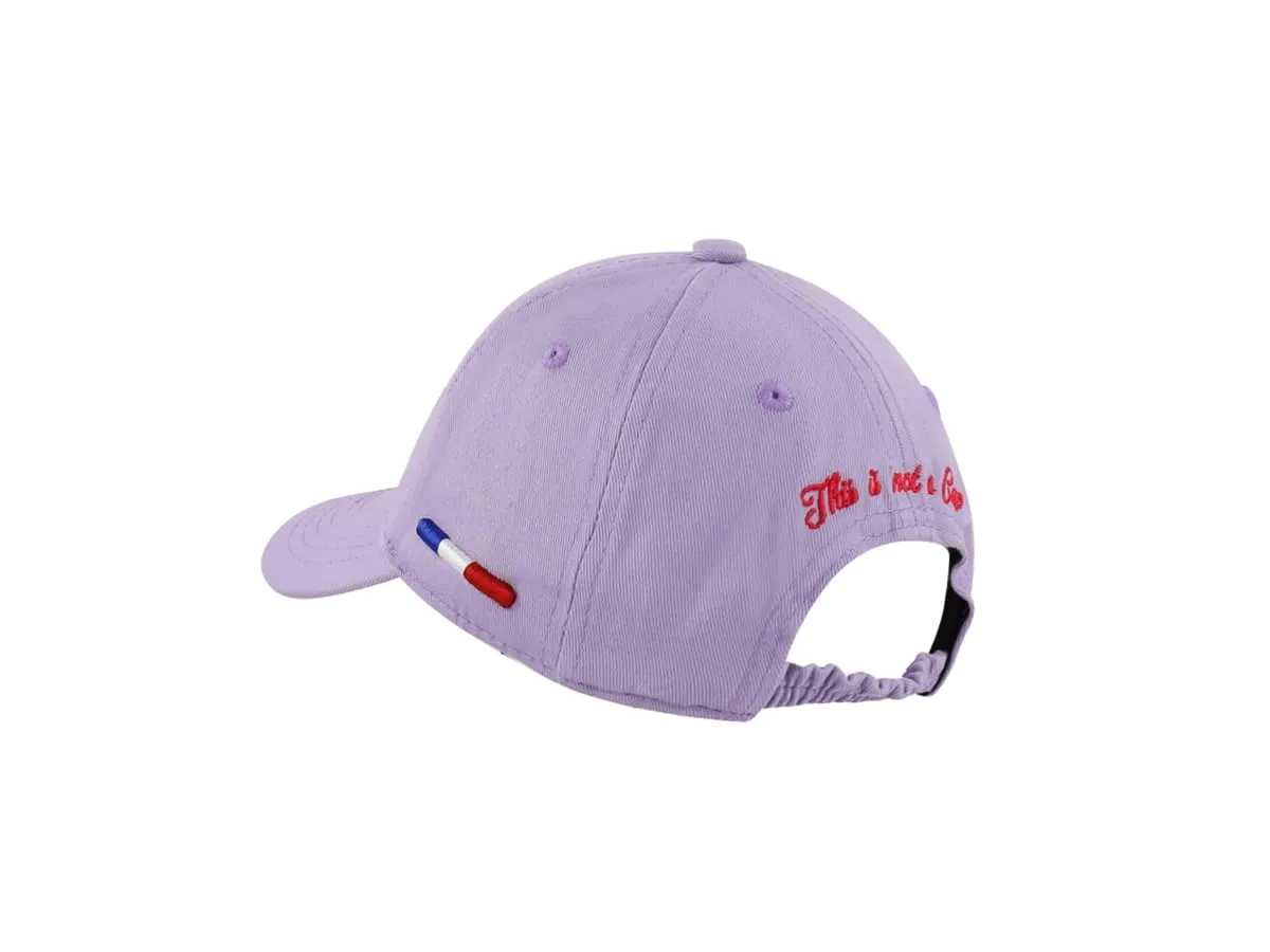 Casquette Bébé  Héritage  Coton Lilas