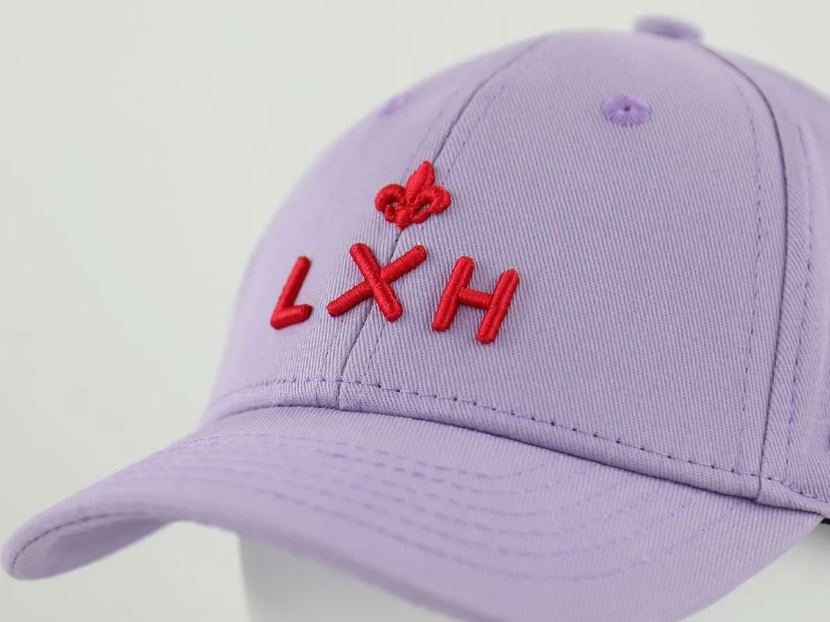 Casquette Bébé  Héritage  Coton Lilas