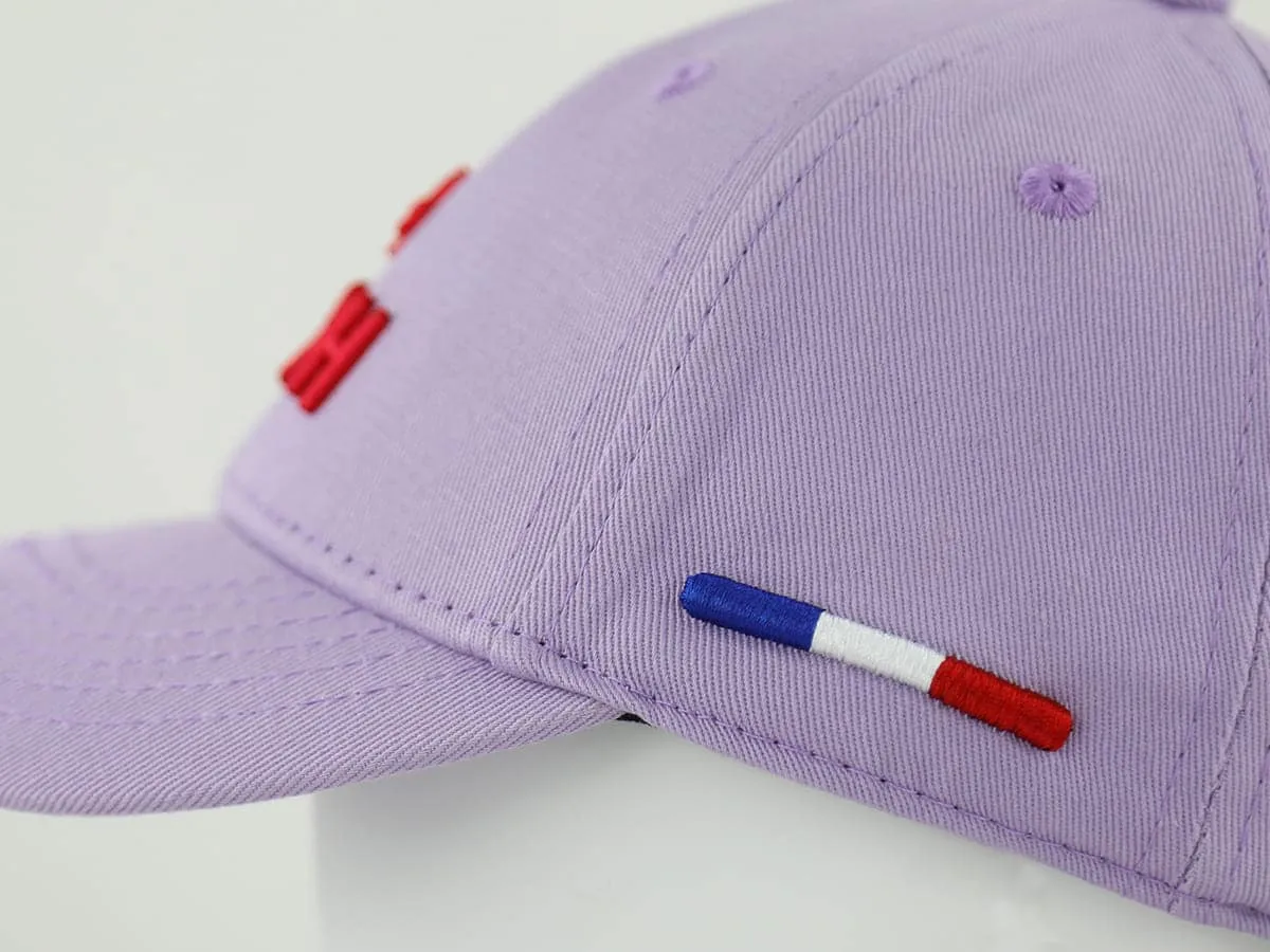 Casquette Bébé  Héritage  Coton Lilas