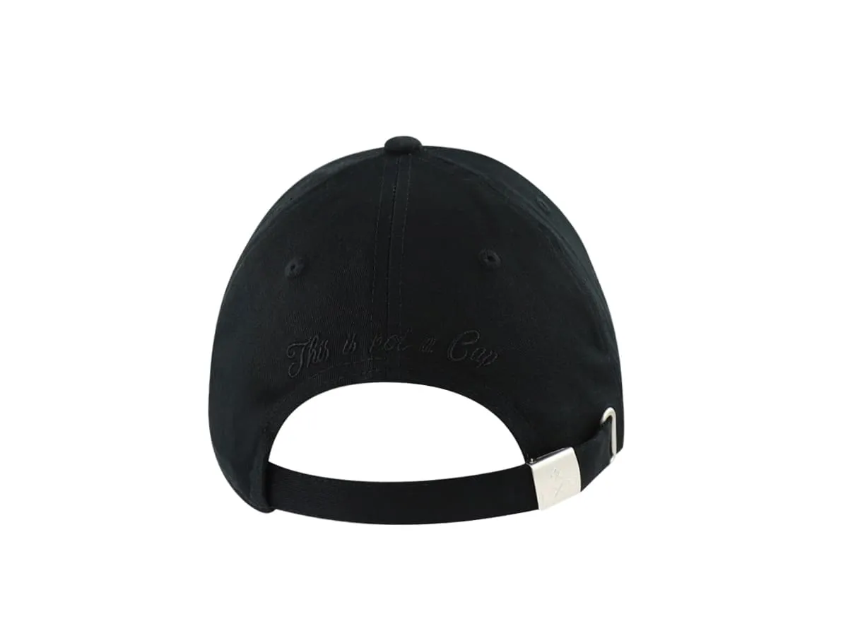 Casquette  Héritage  Coton Full Noir