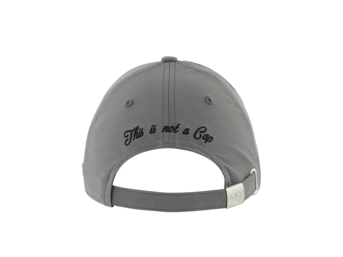 Casquette  Héritage  Coton Gris