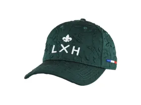 Casquette  Héritage  Satiné Soufflé Vert Forêt