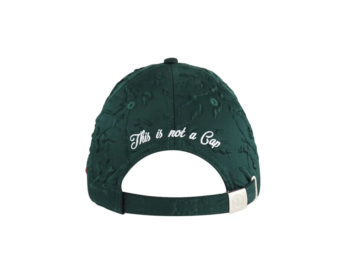 Casquette  Héritage  Satiné Soufflé Vert Forêt