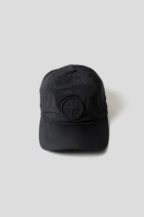 CASQUETTE NYLON METAL NOIRE