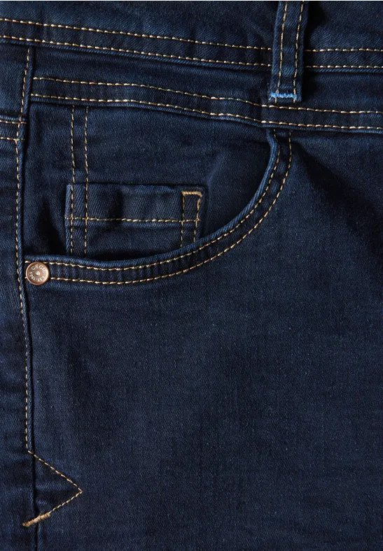 CECIL Jeans rinsed à jambes larges  - Style NEELE