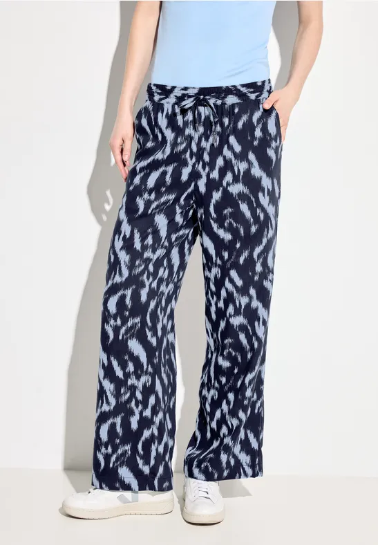 CECIL Pantalon culotte à motifs  - Style NEELE