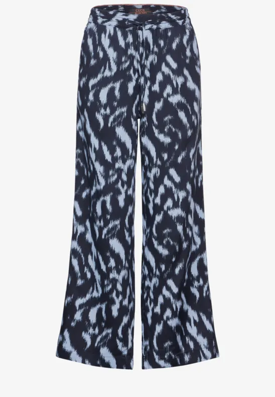 CECIL Pantalon culotte à motifs  - Style NEELE