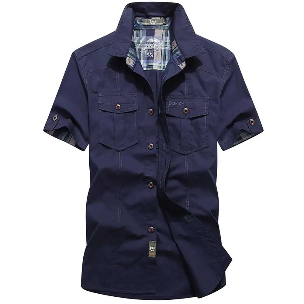 Chemise militaire manche