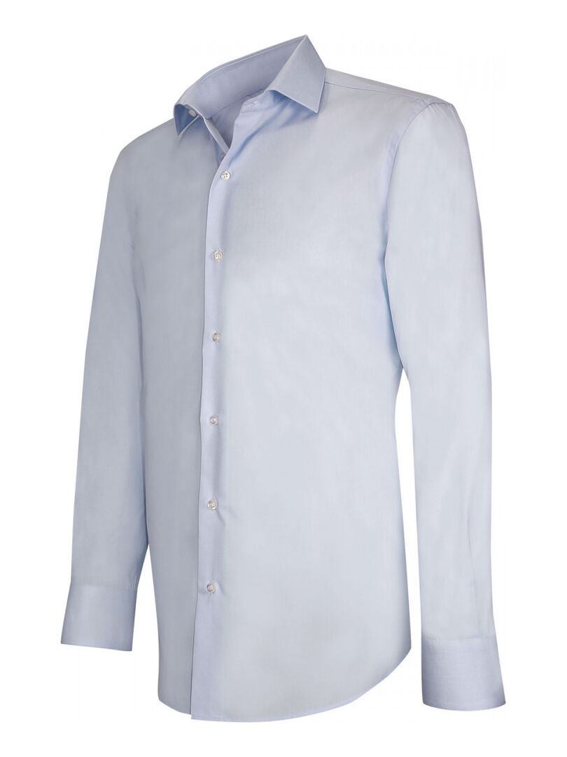 Chemise repassage facile LORENZO - Bleu ciel