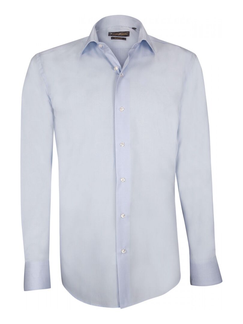 Chemise repassage facile LORENZO - Bleu ciel