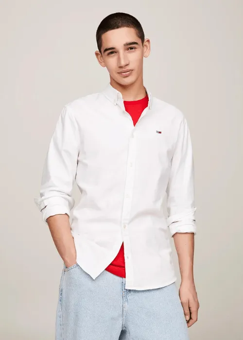 Chemise Tommy Jeans blanche