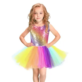 Déguisement Princesse Multicolore