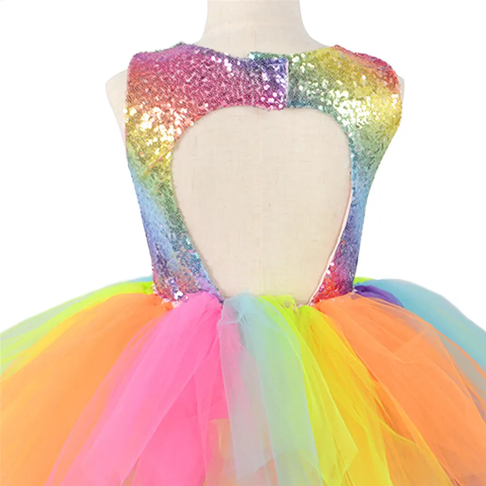 Déguisement Princesse Multicolore