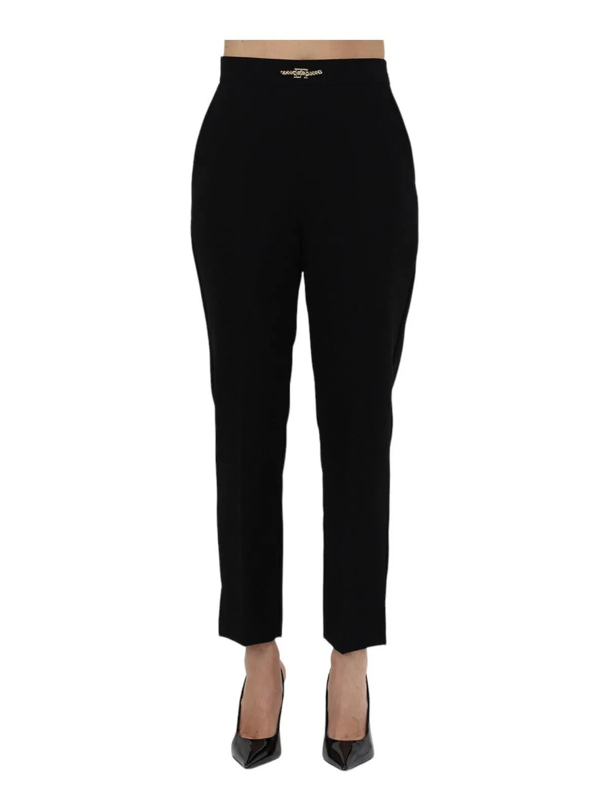 ELISABETTA FRANCHI Pantalon Femme PA02341E2 110 Noir