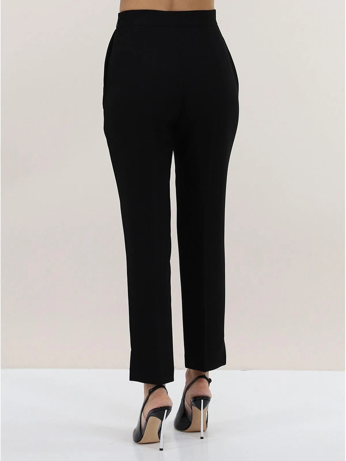 ELISABETTA FRANCHI Pantalon Femme PA02341E2 110 Noir