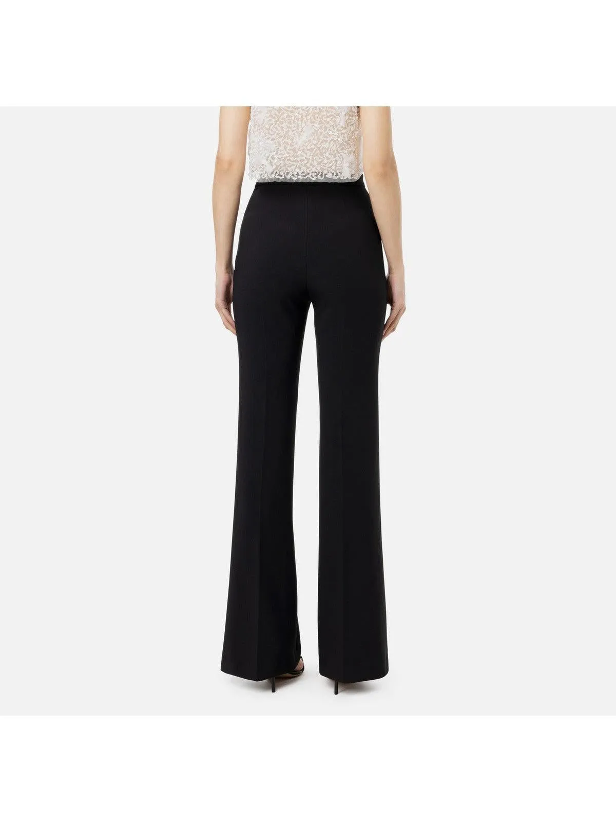 ELISABETTA FRANCHI Pantalon Femme PA02941E2 110 Noir