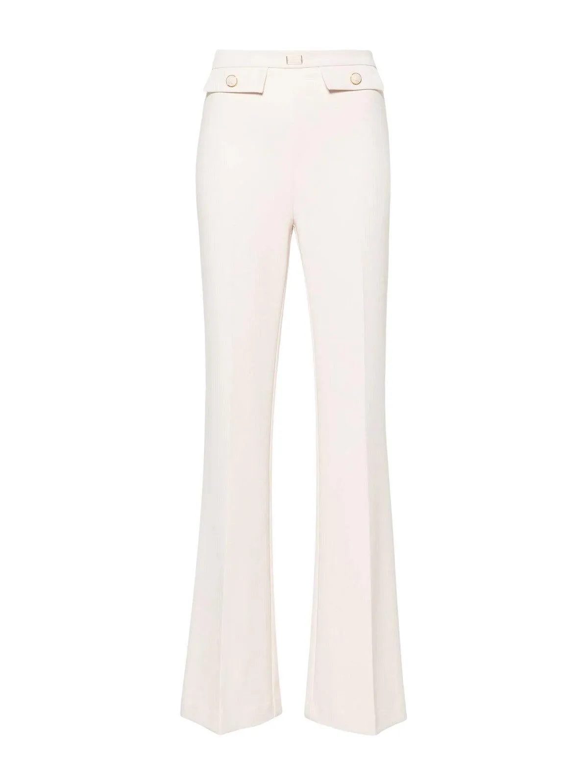 ELISABETTA FRANCHI Pantalon Femme PA02941E2 193 Ivoire