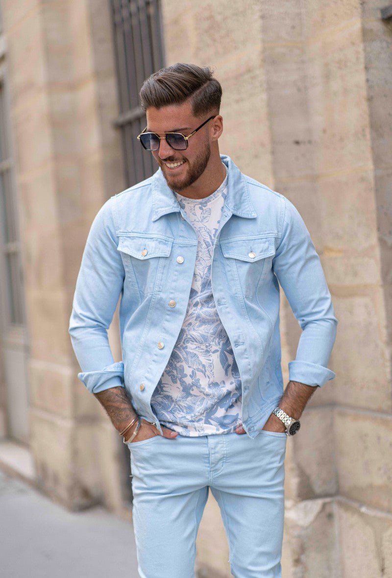 Ensemble jean veste pantalon