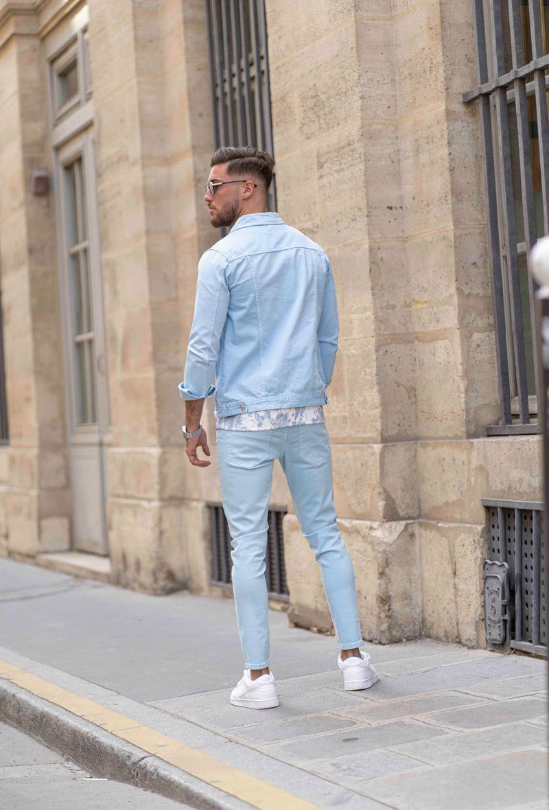 Ensemble jean veste pantalon