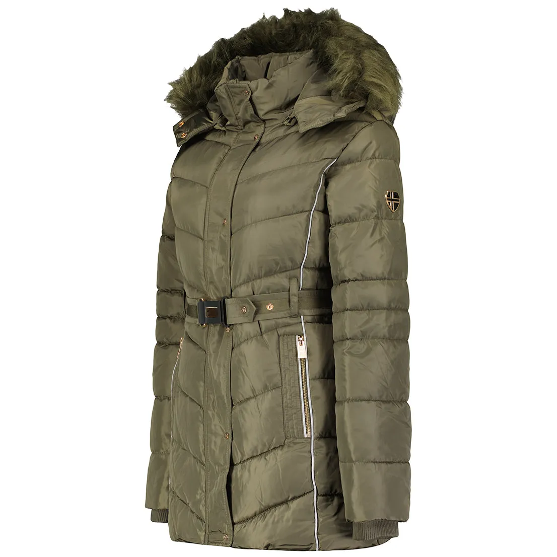 Geographical Norway Becky Femme - Parka femme Kaki