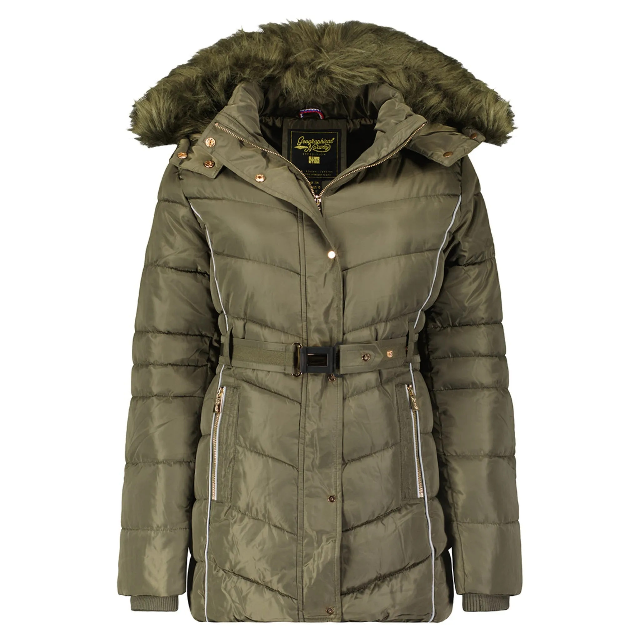 Geographical Norway Becky Femme - Parka femme Kaki