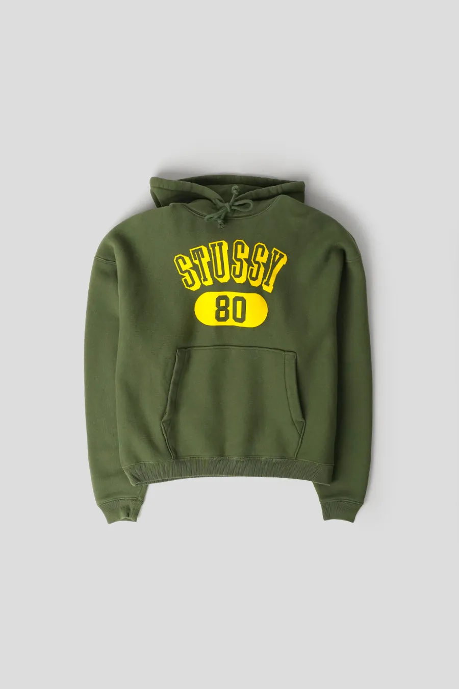 HOODIE 80 VERT ET JAUNE