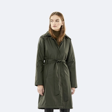 Imperméable RAINS Women Trench Coat Green