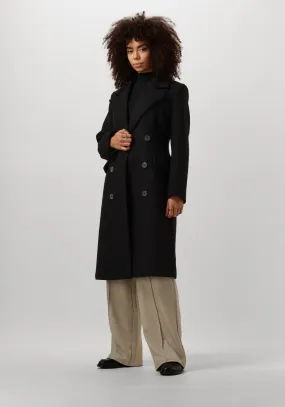 inwear manteau thoraiw lapel coat en noir