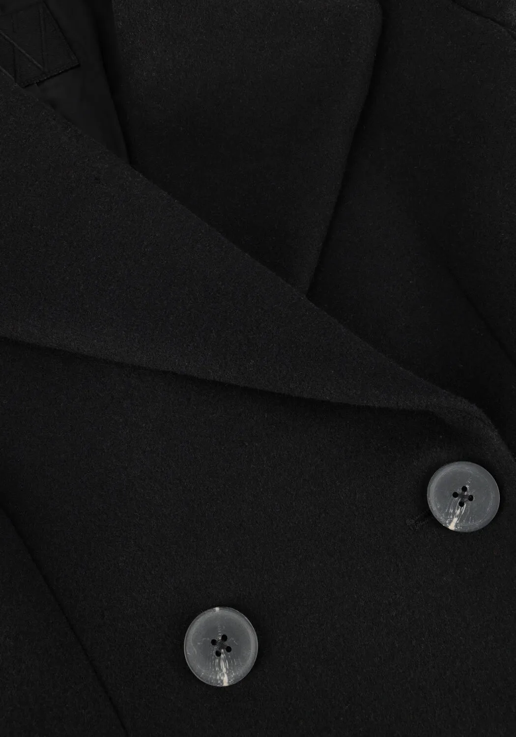 inwear manteau thoraiw lapel coat en noir