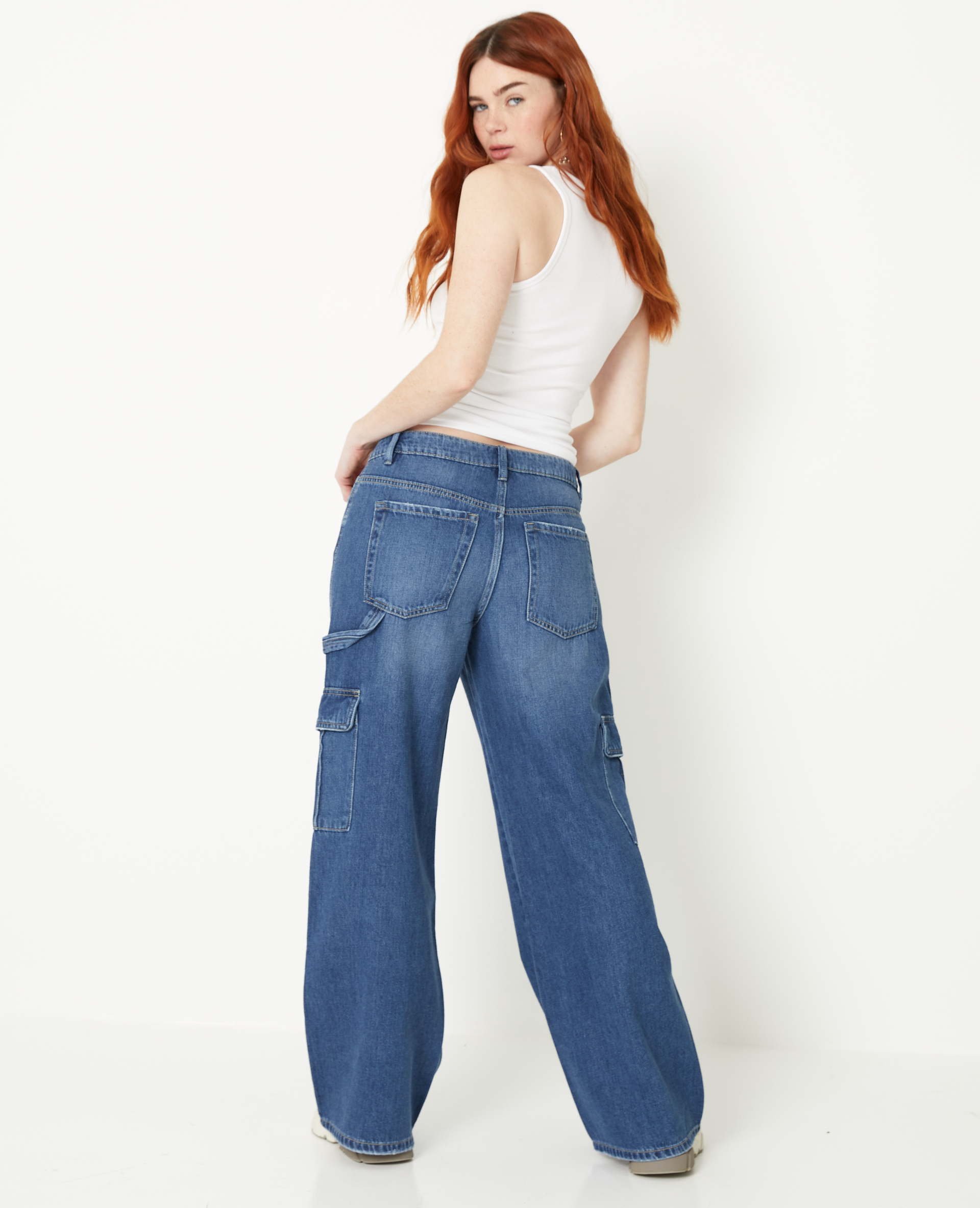 Jean cargo taille regular