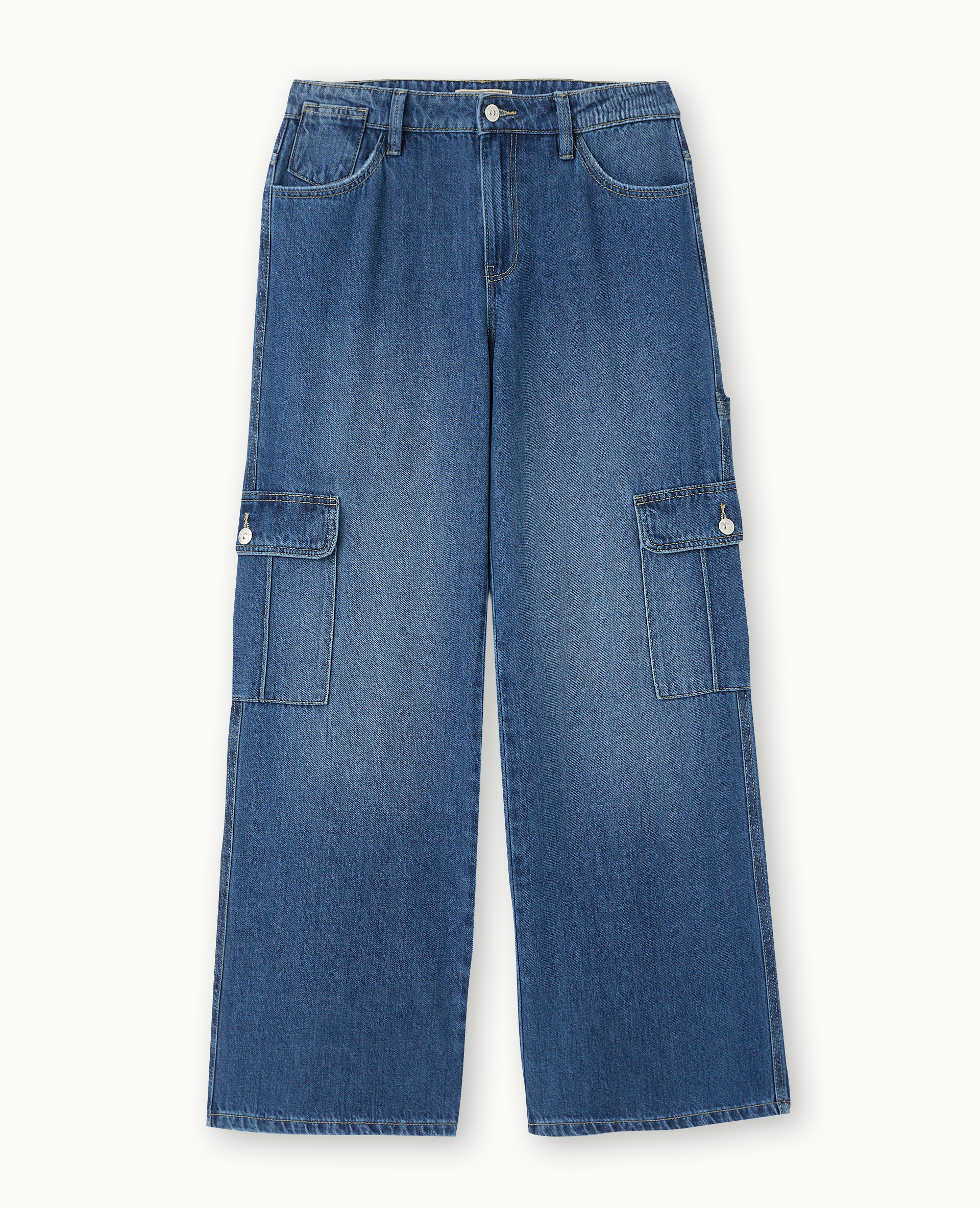 Jean cargo taille regular