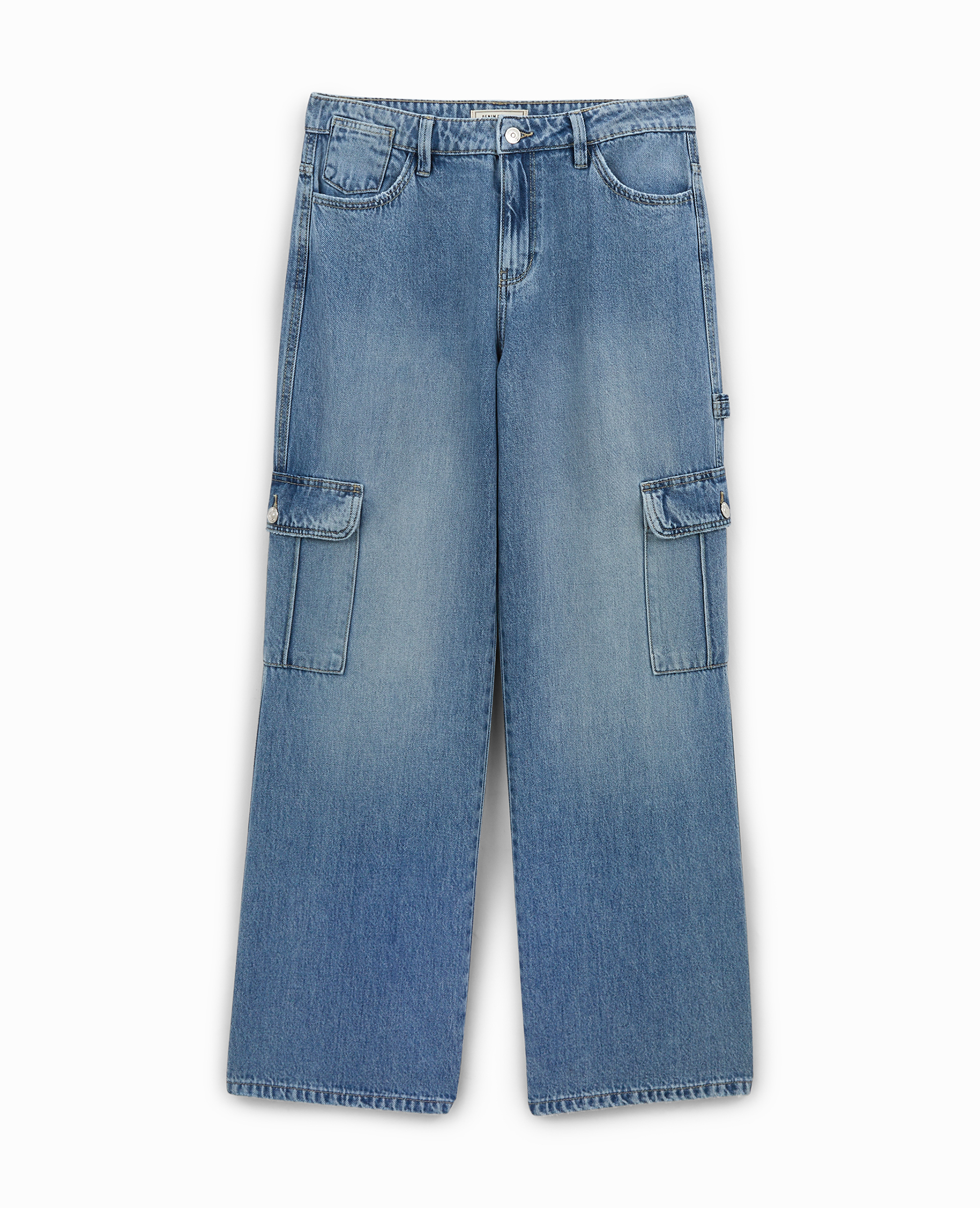 Jean cargo taille standard 