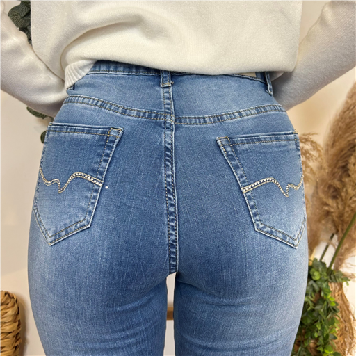 Jean Droit Denim Clair - Bleu Clair